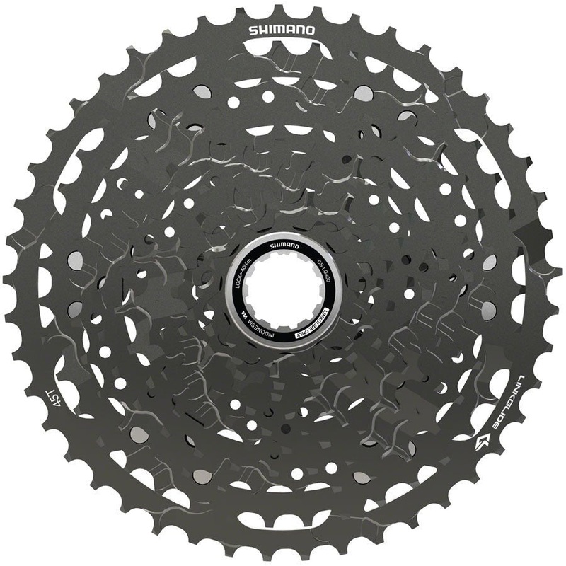 Shimano CUES CS-LG400-11 Cassette – 11-Speed – 11-45t – LINKGLIDE