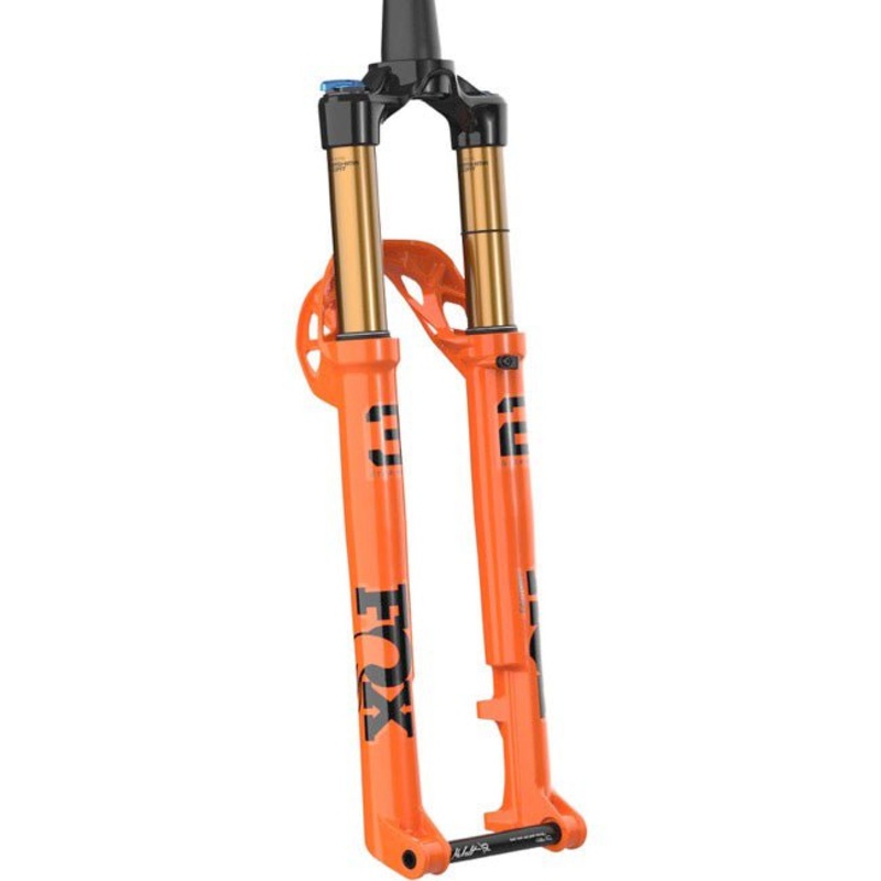 2025 Fox 32 Factory Step Cast Fork – Shiny Orange – 29″ – 100mm – GRIP SL