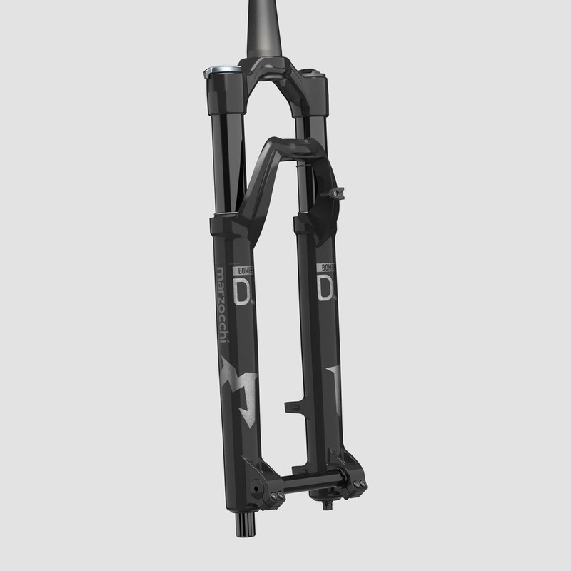 2025 Marzocchi Bomber DJ – 26″ – Shiny Black
