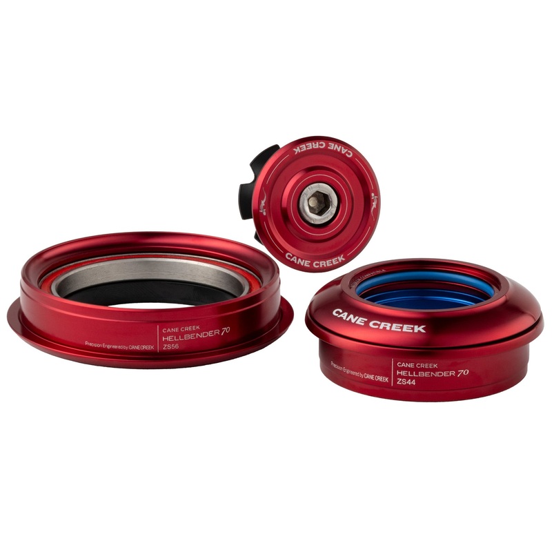 Cane Creek Hellbender 70-Series Headset – ZS44/28.6|ZS56/40 – Red