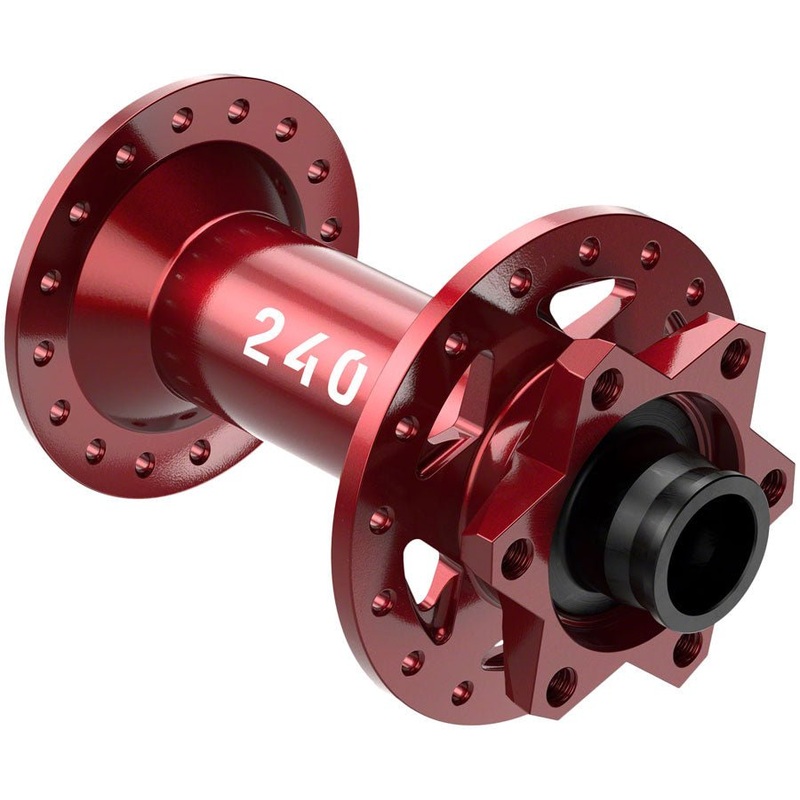 DT Swiss 240 Front Hub – 15x110mm – 6-Bolt – Limited Edition Red – 32H