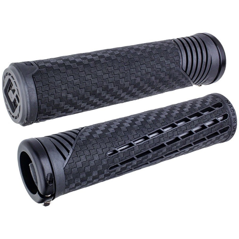 ODI CF V2.1 Grips – Black/Gray/Black