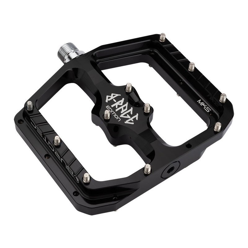 Burgtec Penthouse Flat MK5 B-Rage Edition Pedals – Burgtec Black