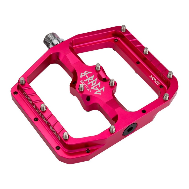 Burgtec Penthouse Flat MK5 B-Rage Edition Pedals – Pink