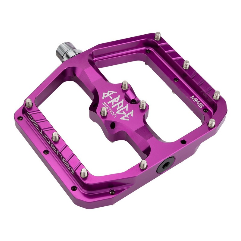 Burgtec Penthouse Flat MK5 B-Rage Edition Pedals – Purple Rain