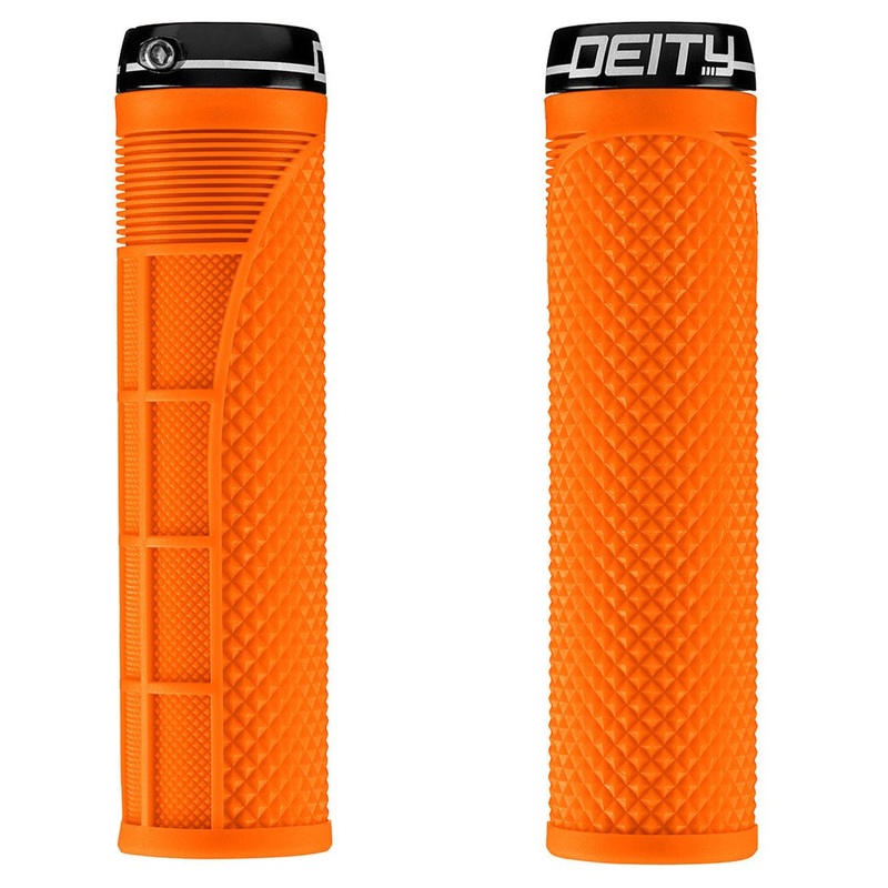 Deity Megattack Grips – Orange