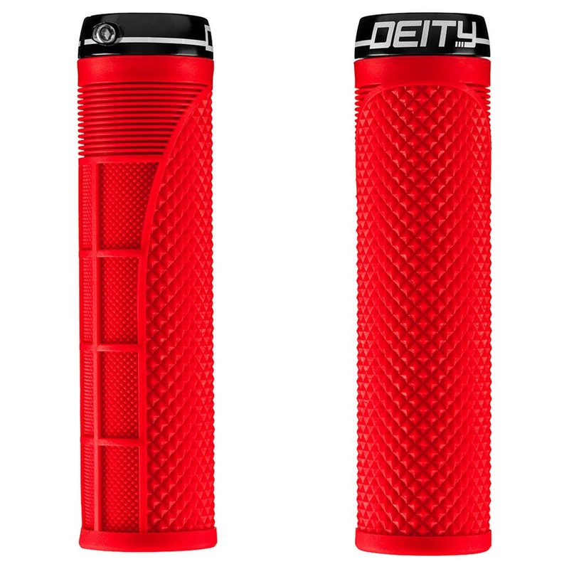 Deity Megattack Grips – Red