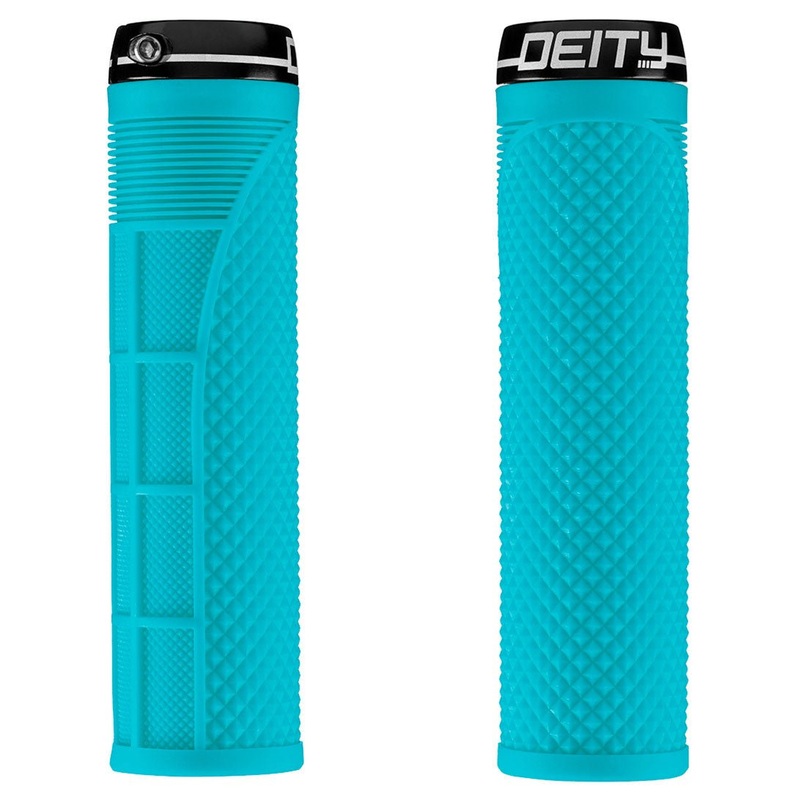 Deity Megattack Grips – Turquoise