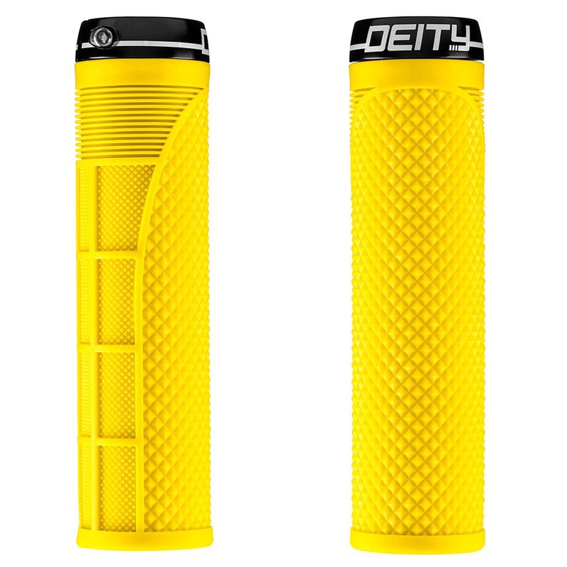 Deity Megattack Grips – Yellow