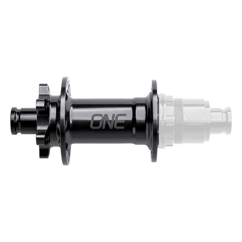 OneUp Components Rear Hub – 12x148mm – 6-Bolt – 32h – Black (No Freehub)