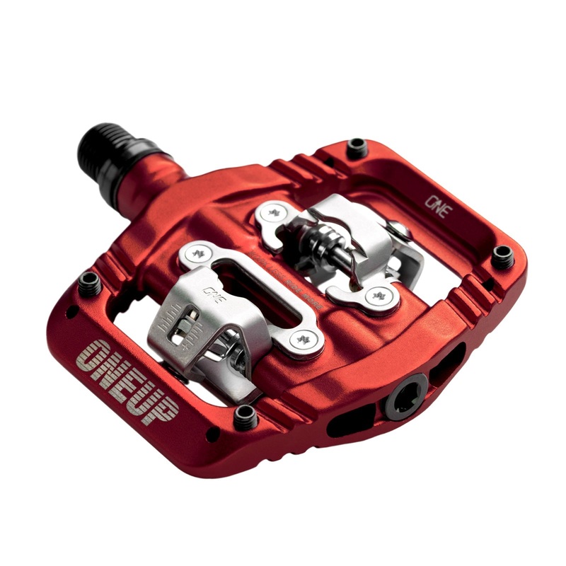 OneUp Components Clip Pedals – Red