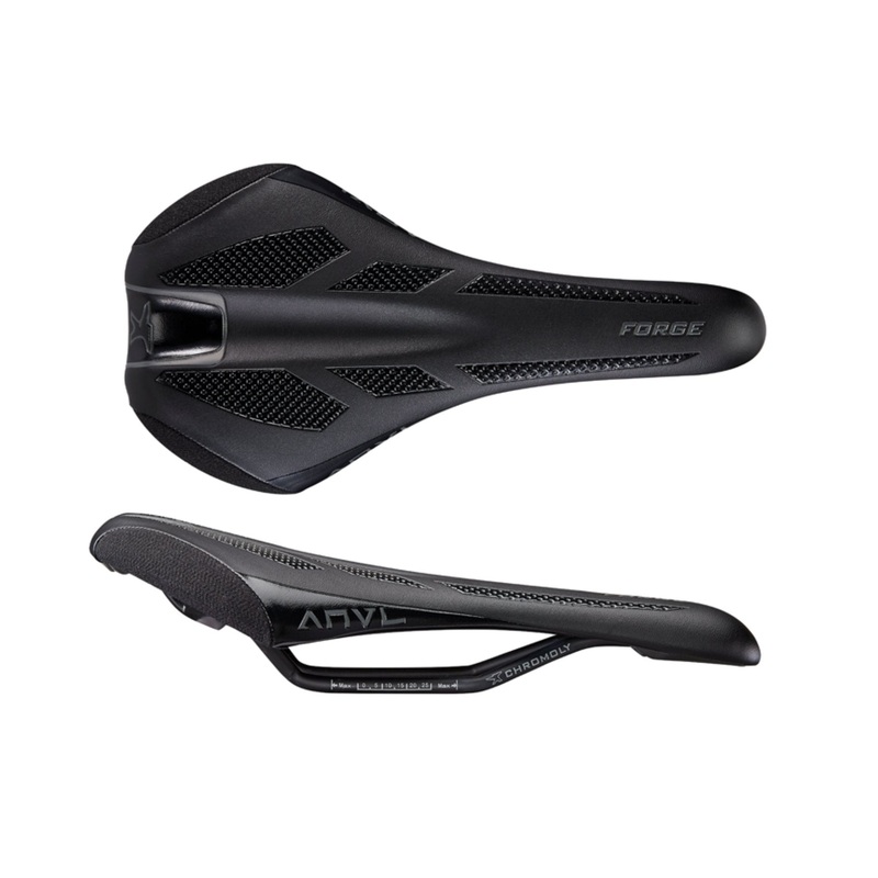 Forge Saddle V2 Chromoly Black