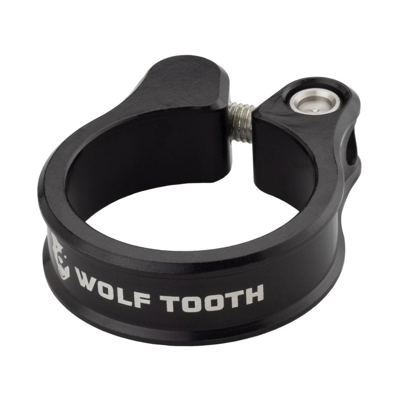 Wolf Tooth Components Seatpost Clamp Black 34.9mm