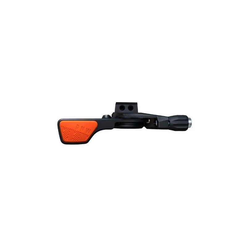 PNW Components Loam Lever Safety Orange 22.2mm Bar Clamp