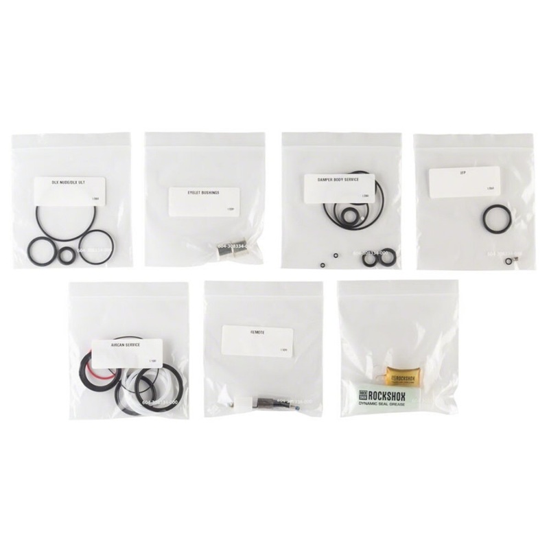 RockShox 200 Hour/1 Year Service Kit, DELUXE/DELUXE REMOTE A1-B2 (2017-2020)/DELUXE NUDE B1+ (2019+)