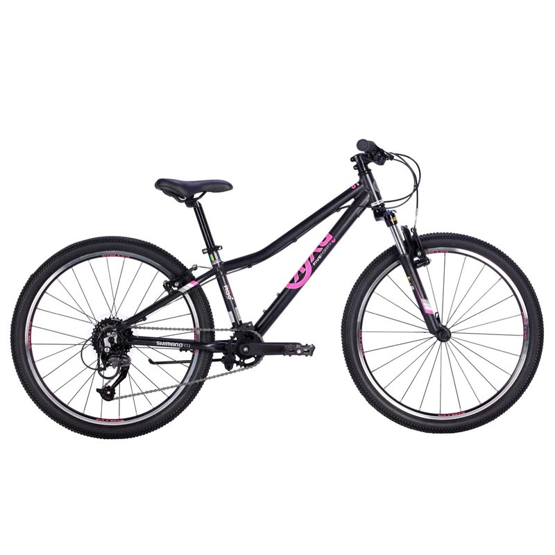 24″ BYK E-540 MTBG 9-Speed Dark Grey/Pink