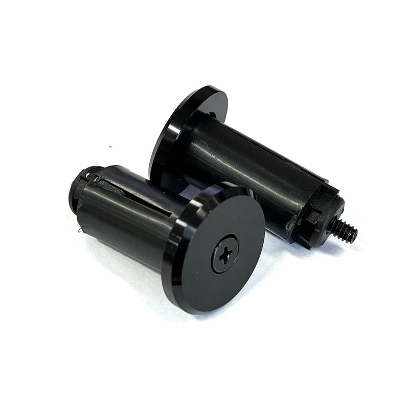 Velo Bar End Plugs Alloy Cap 2pc (2810)