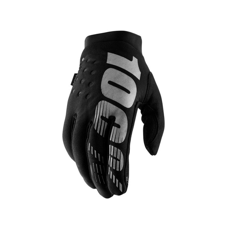 100% Brisker Cold Weather Glove Black Small