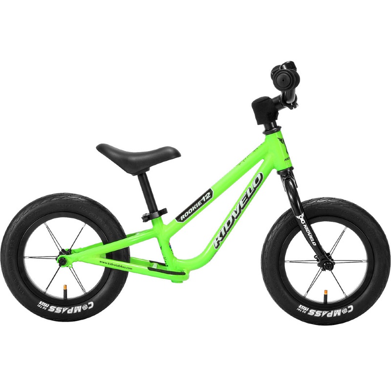 12″ Kidvelo Rookie Balance Bike Green
