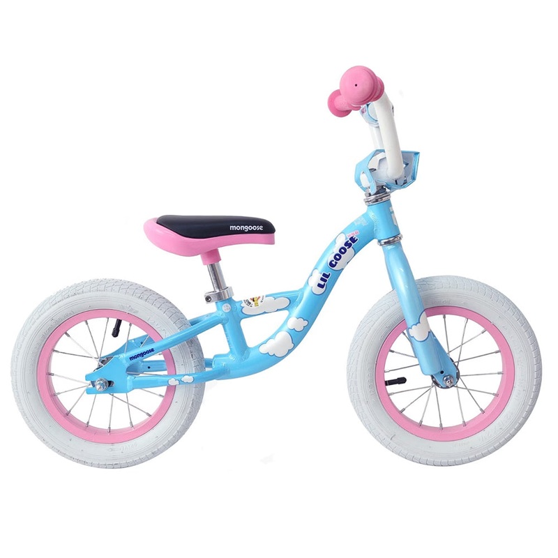 12″ Mongoose Lil WNR Balance Bike Sky Blue