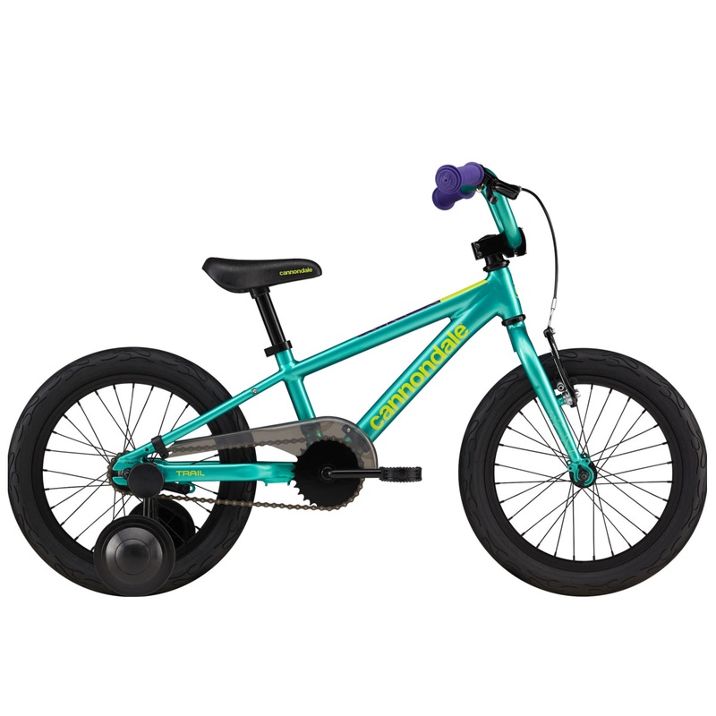 16″ Cannondale Kids Trail Single Speed (2022) Turquoise