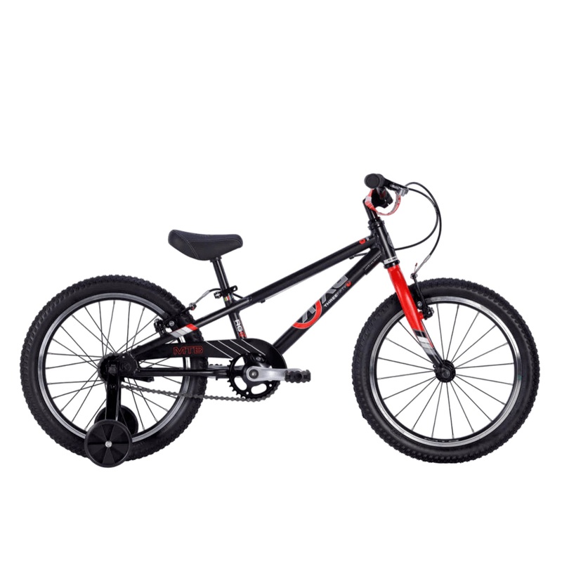 18″ BYK E-350 MTBx1 Boys Single Speed Black/Red