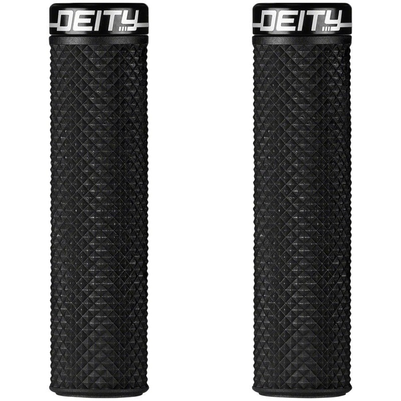 Deity Components Supracush Grips – Black, Lock-On