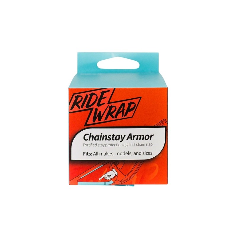 RideWrap Chainstay Armor – Matte Black