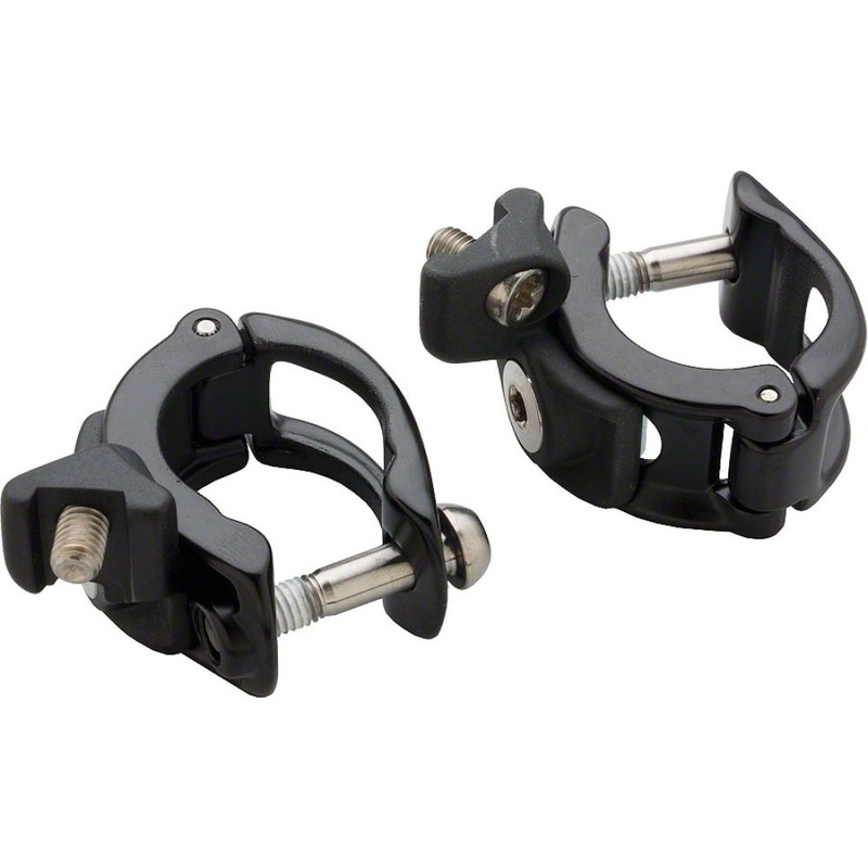 SRAM MatchMaker X Cockpit Clamp – Pair, Black with Ti Bolts