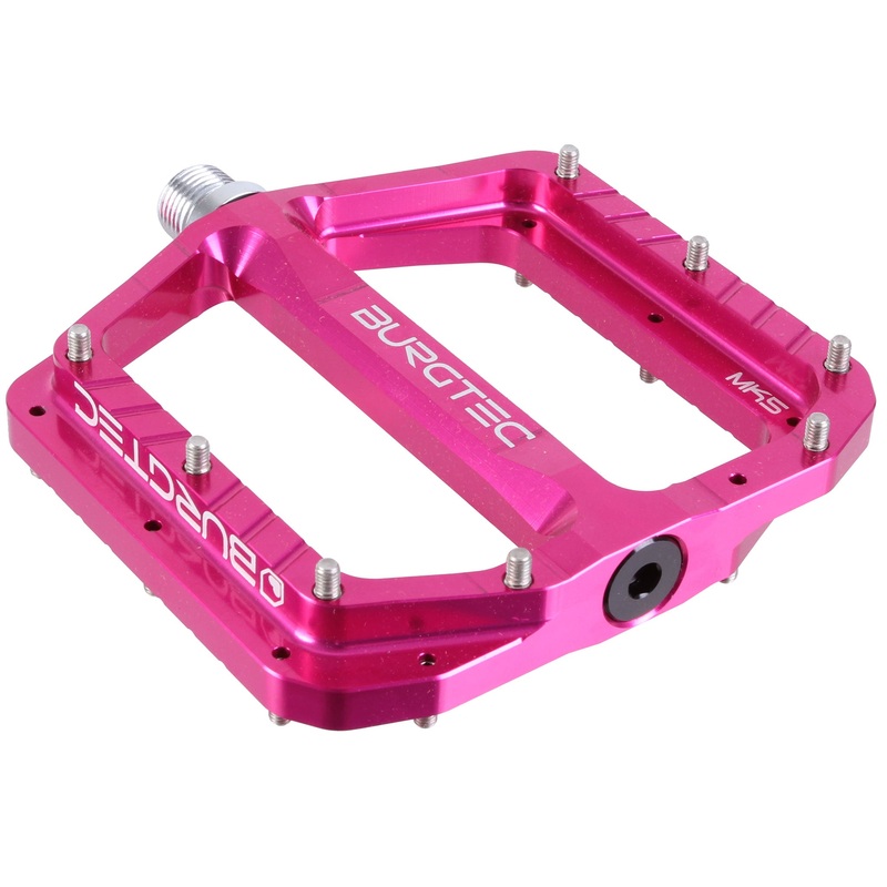 Burgtec Penthouse MK5 Pedals CrMo – Toxic Pink