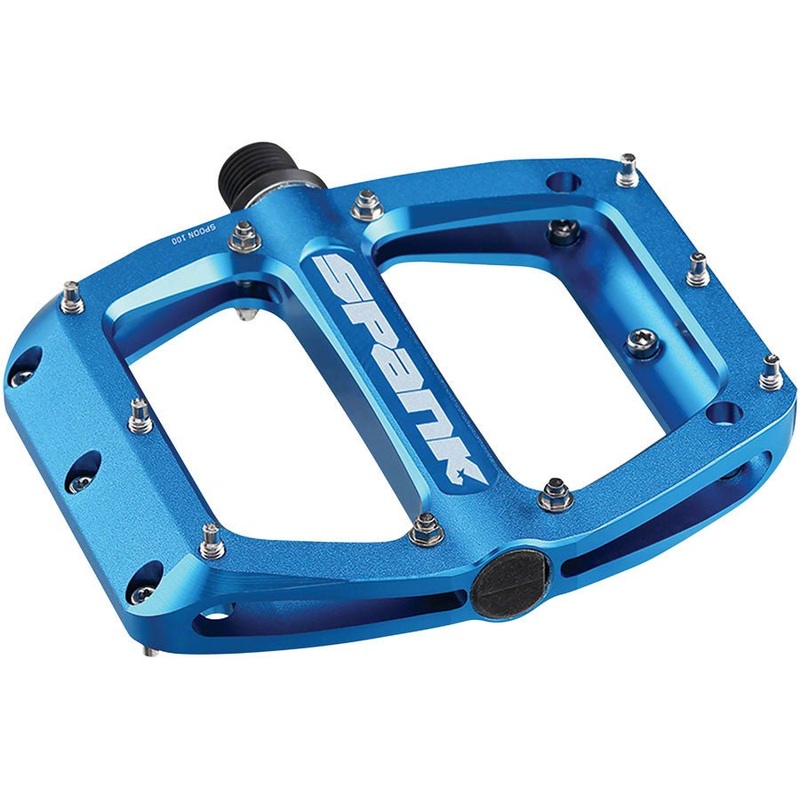 Spank Spoon 100 Platform Pedals – Blue