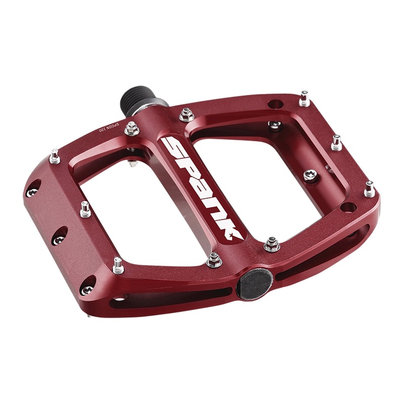 Spank Spoon 110 Platform Pedals – Red