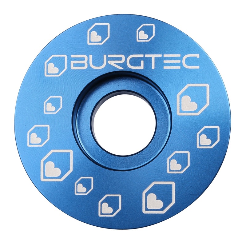 Burgtec Top Cap – Deep Blue