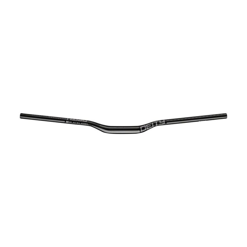 Deity Blacklabel 800 Handlebar – 25mm Rise – 800mm Width – 31.8mm Clamp – Black w/ Stealth