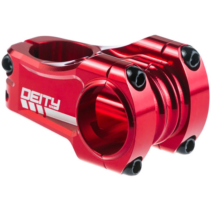 Deity Copperhead Stem – 50mm Length – 35mm Clamp – Red