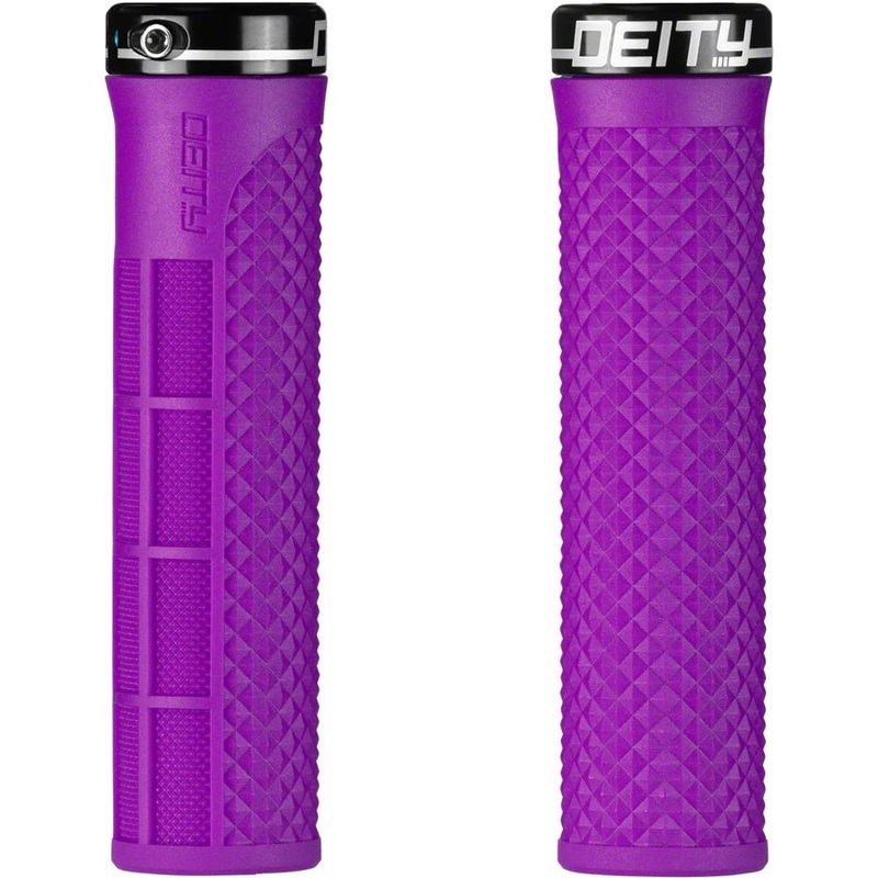 Deity Lockjaw Grips – Purple