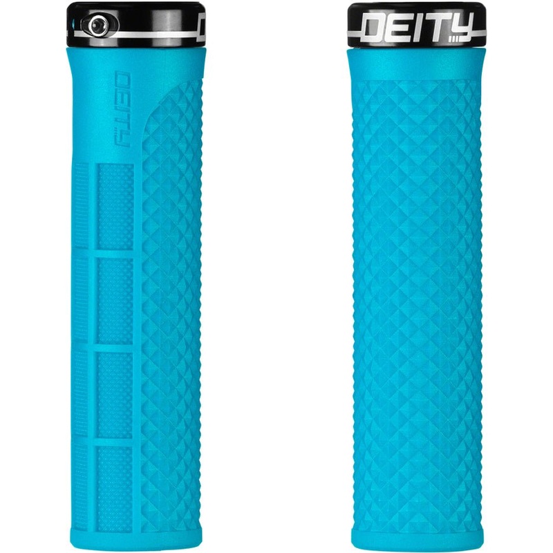 Deity Lockjaw Grips – Turquoise