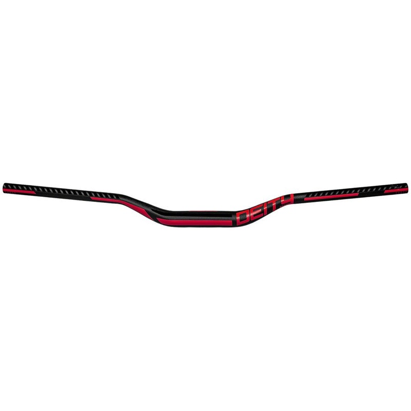 Deity Racepoint 35 Handlebar – 38mm Rise – 810mm Width – 35mm Clamp – Red