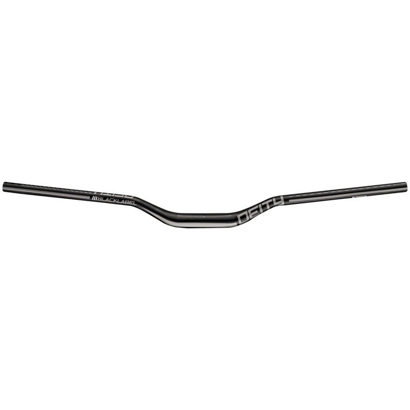 Deity Blacklabel 800 Handlebar – 38mm Rise – 800mm Width – 31.8mm Clamp – Black w/ Stealth