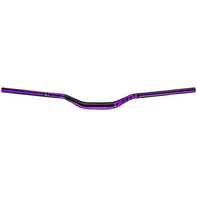 Deity Blacklabel 800 Handlebar – 38mm Rise – 800mm Width – 31.8mm Clamp – Purple