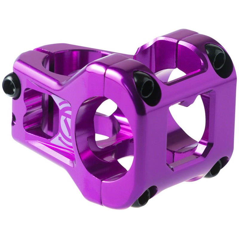 Deity Cavity Stem – 35mm Length – 31.8mm Clamp – Purple