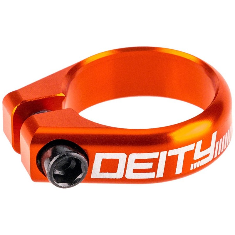 Deity Circuit Seatpost Clamp – 34.9mm – Orange