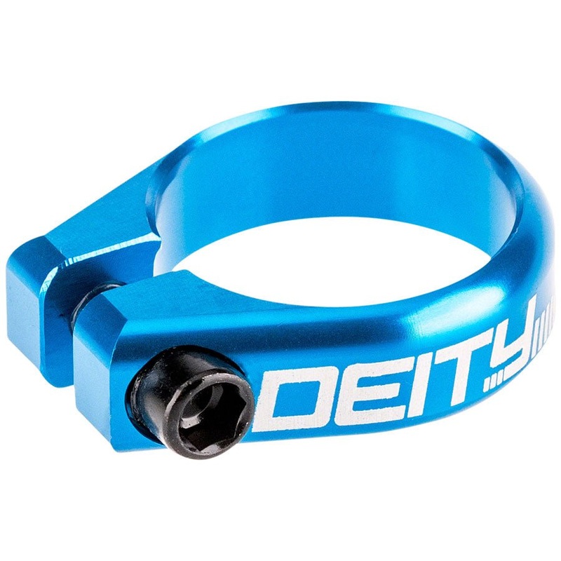 Deity Circuit Seatpost Clamp – 36.4mm – Blue