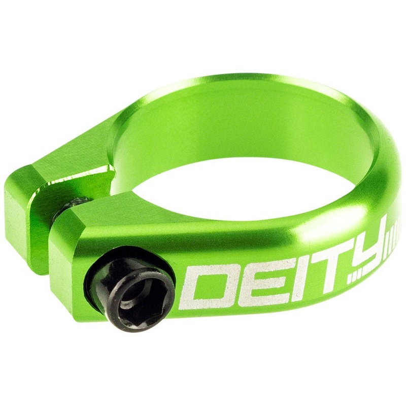 Deity Circuit Seatpost Clamp – 38.6mm – Green