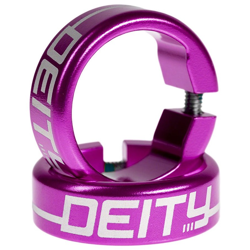 DEITY Grip Clamp – Purple