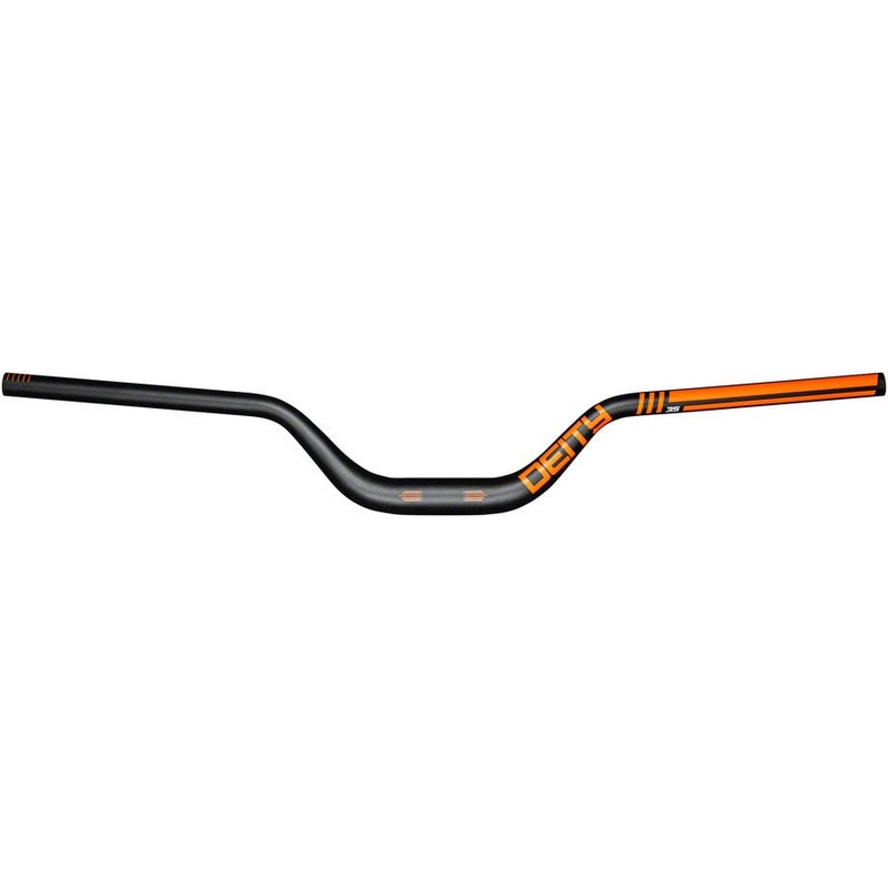 Deity Highside 35 Handlebar – 80mm Rise – 800mm Width – 35mm Clamp – Orange
