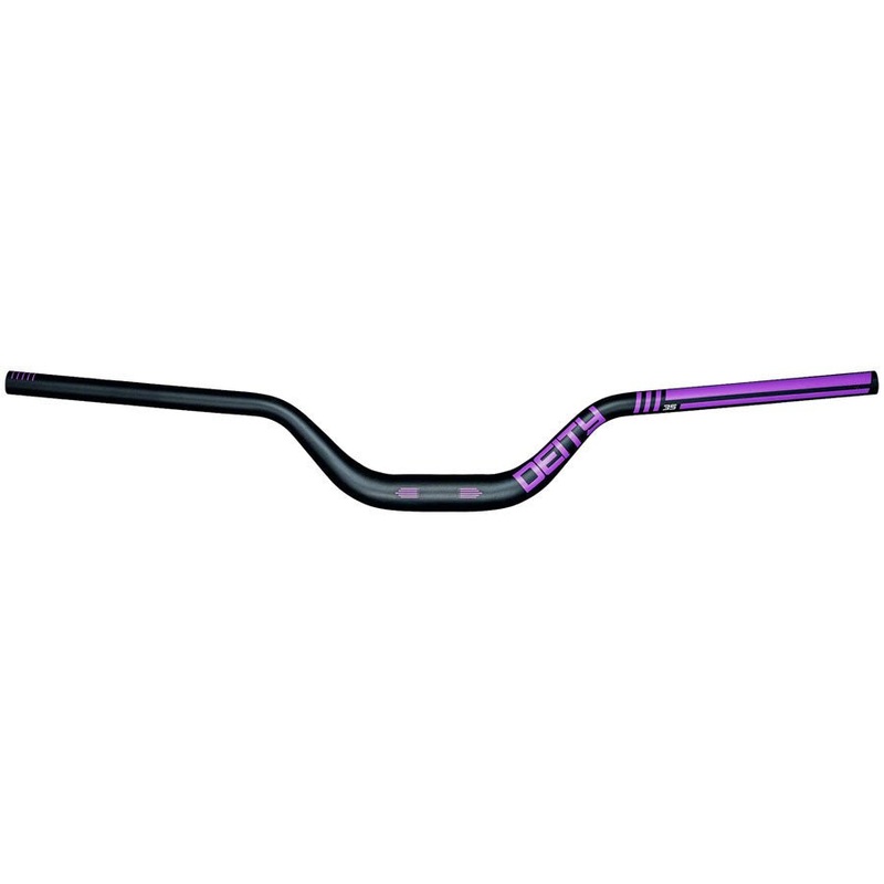 Deity Highside 35 Handlebar – 80mm Rise – 800mm Width – 35mm Clamp – Purple