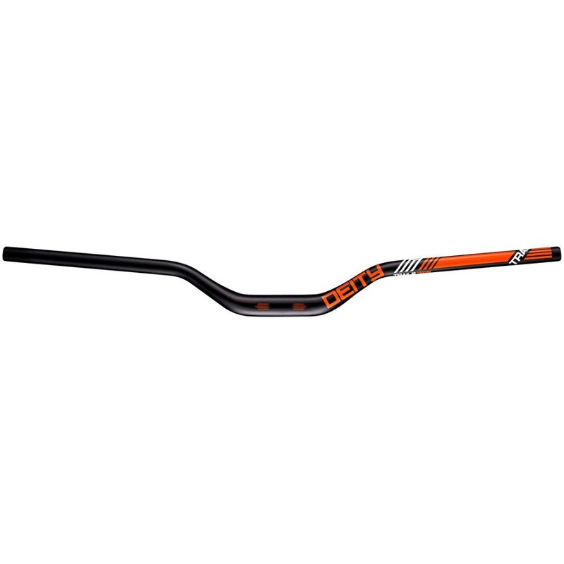 Deity Highside Handlebar – 50mm Rise – 760mm Width – 31.8mm Clamp – Orange