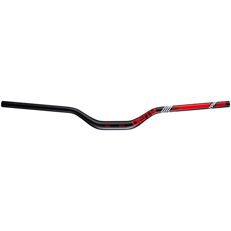 Deity Highside Handlebar – 50mm Rise – 760mm Width – 31.8mm Clamp – Red