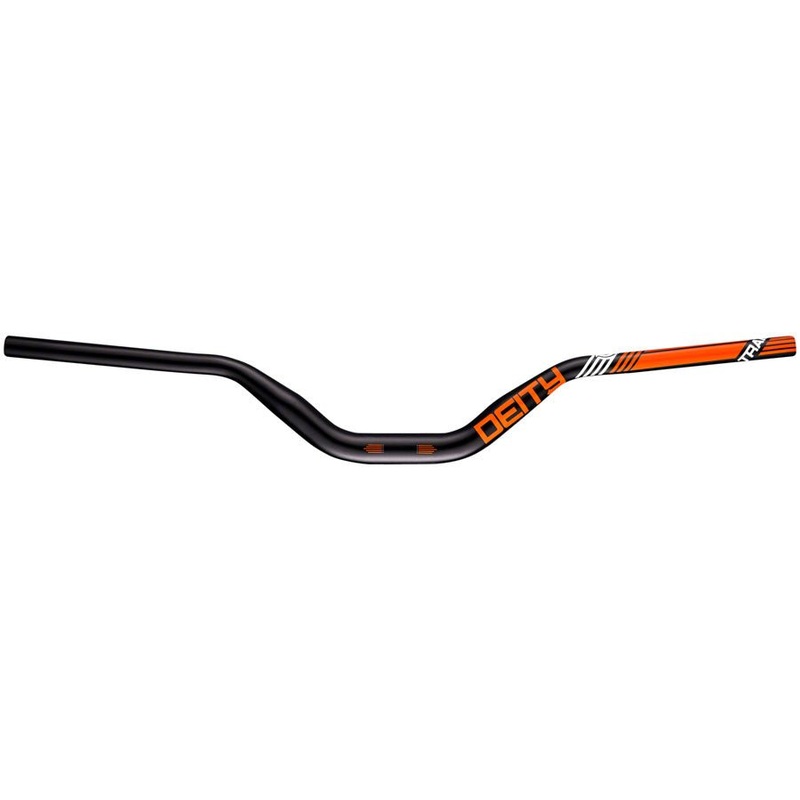 Deity Highside Handlebar – 80mm Rise – 760mm Width – 31.8mm Clamp – Orange